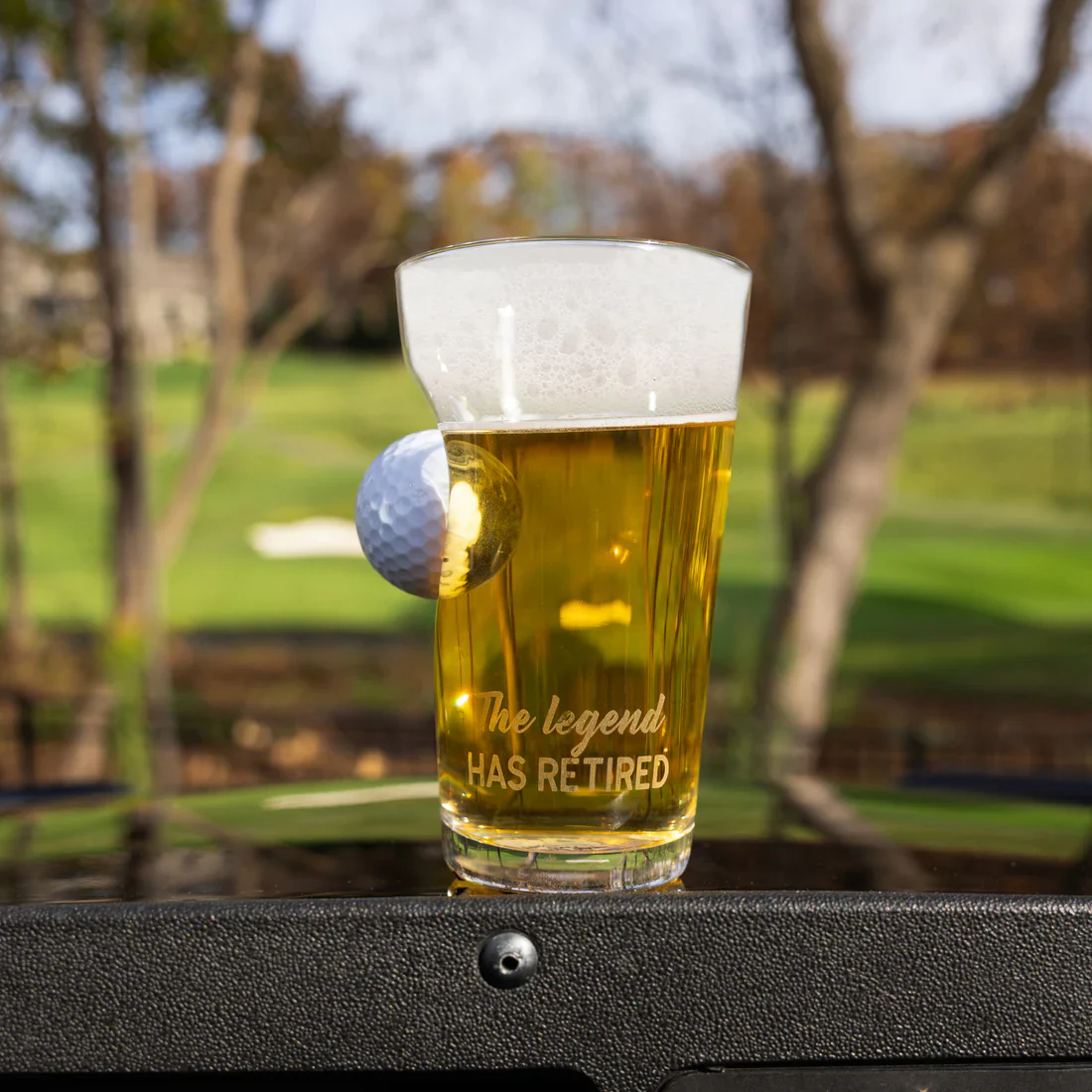The Legend Golf Ball Glass - Image 2