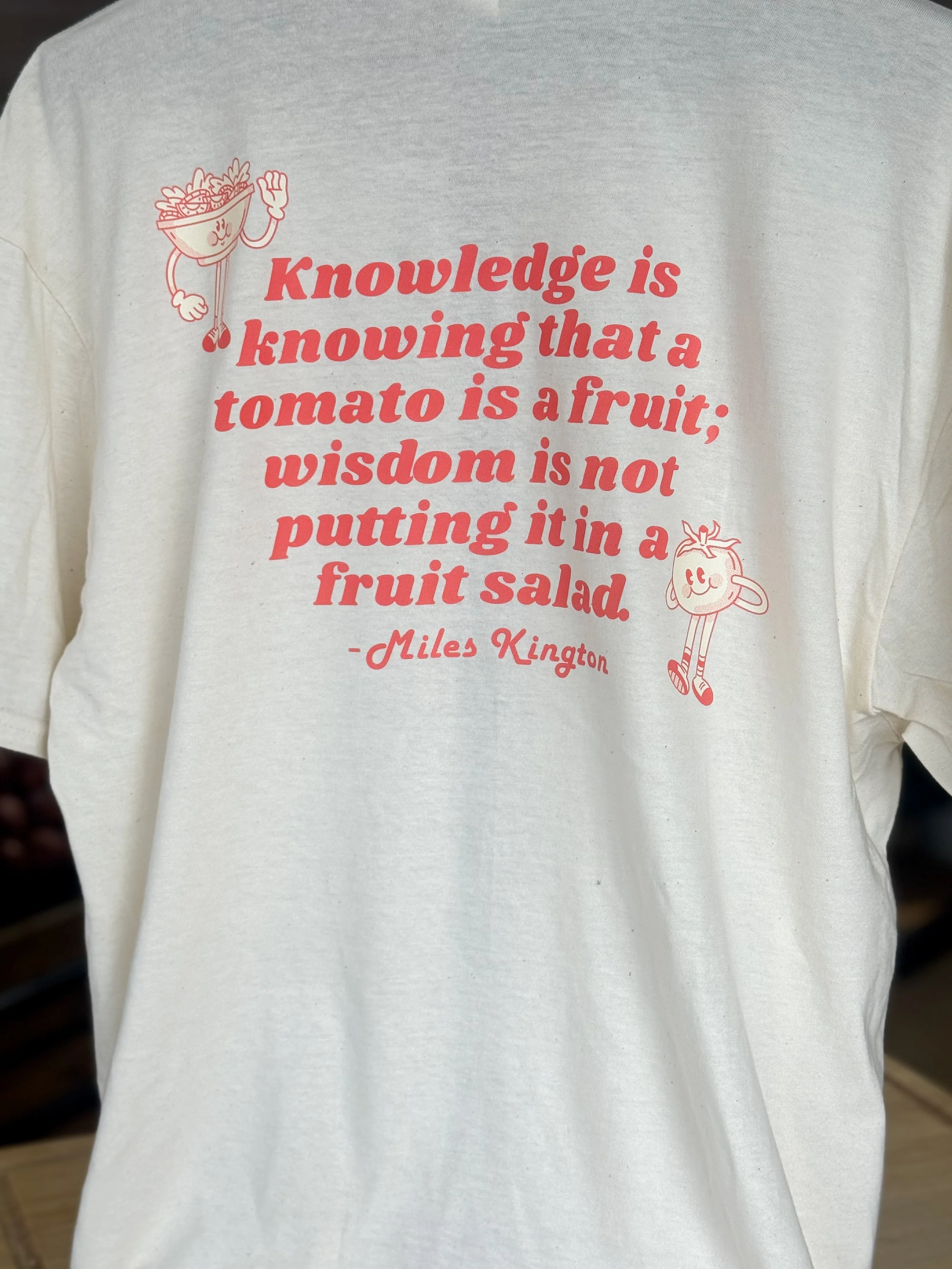 Tomato Fruit Salad Tee