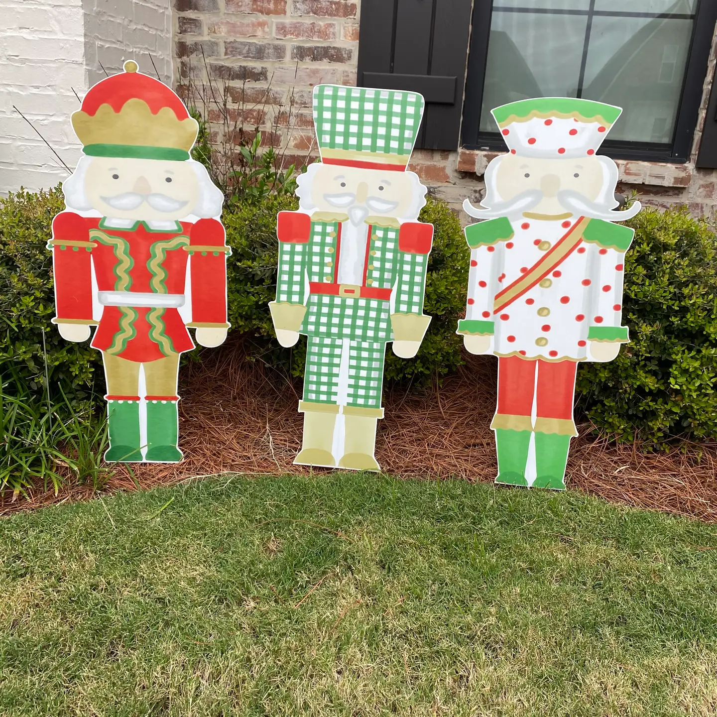 Traditional Nutcrackers Yard Sign