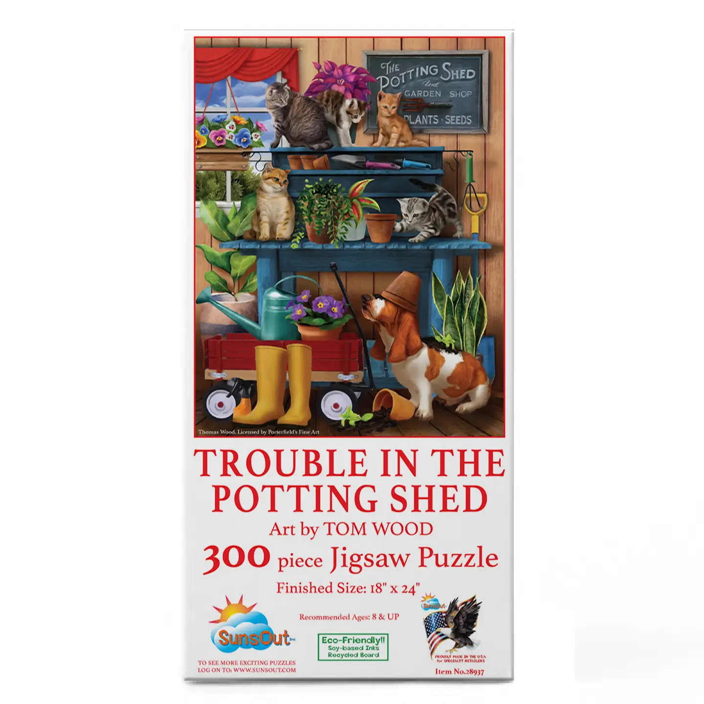 Trouble in the Potting Shed Puzzle