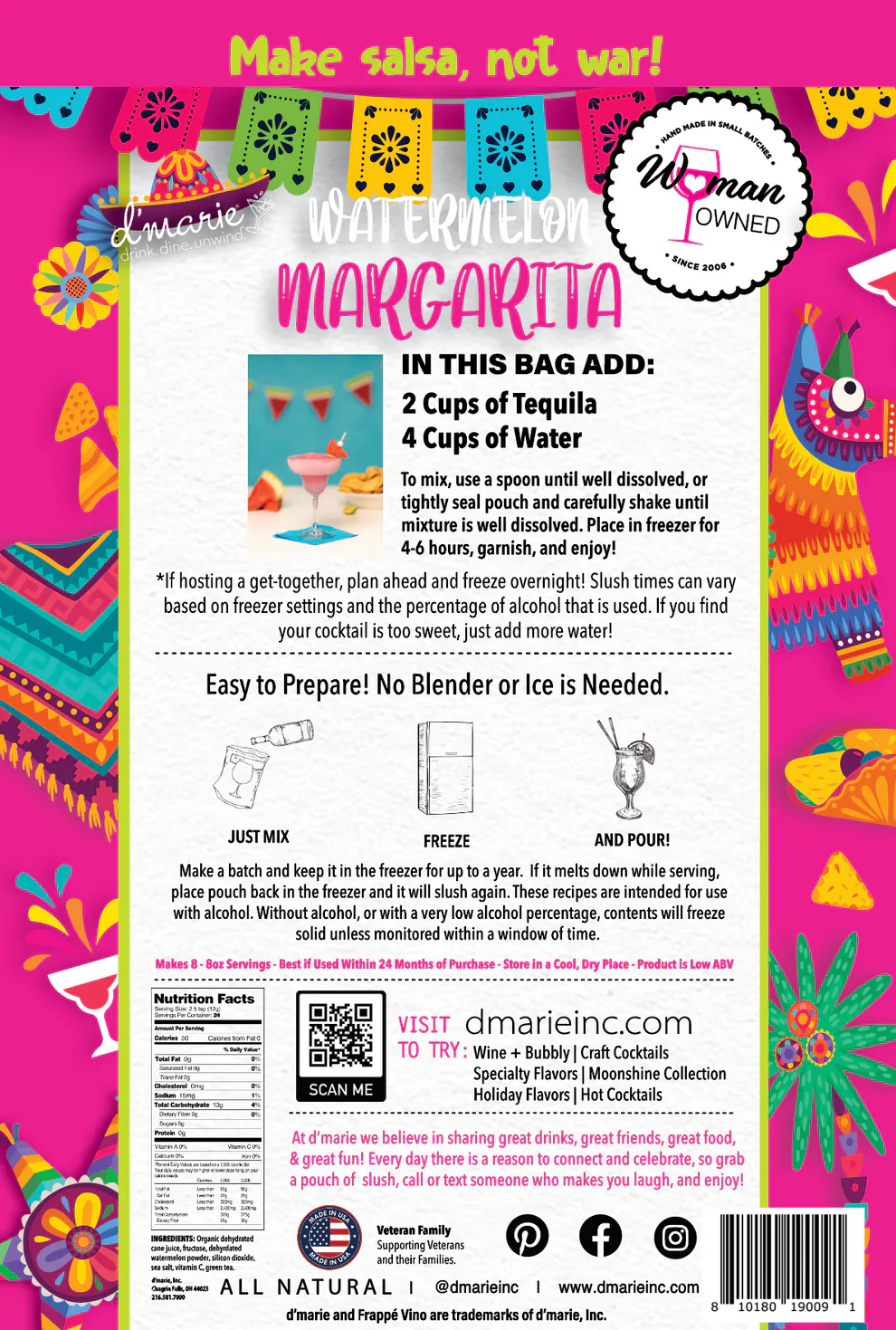Watermelon Margarita Drink Mix - Image 2