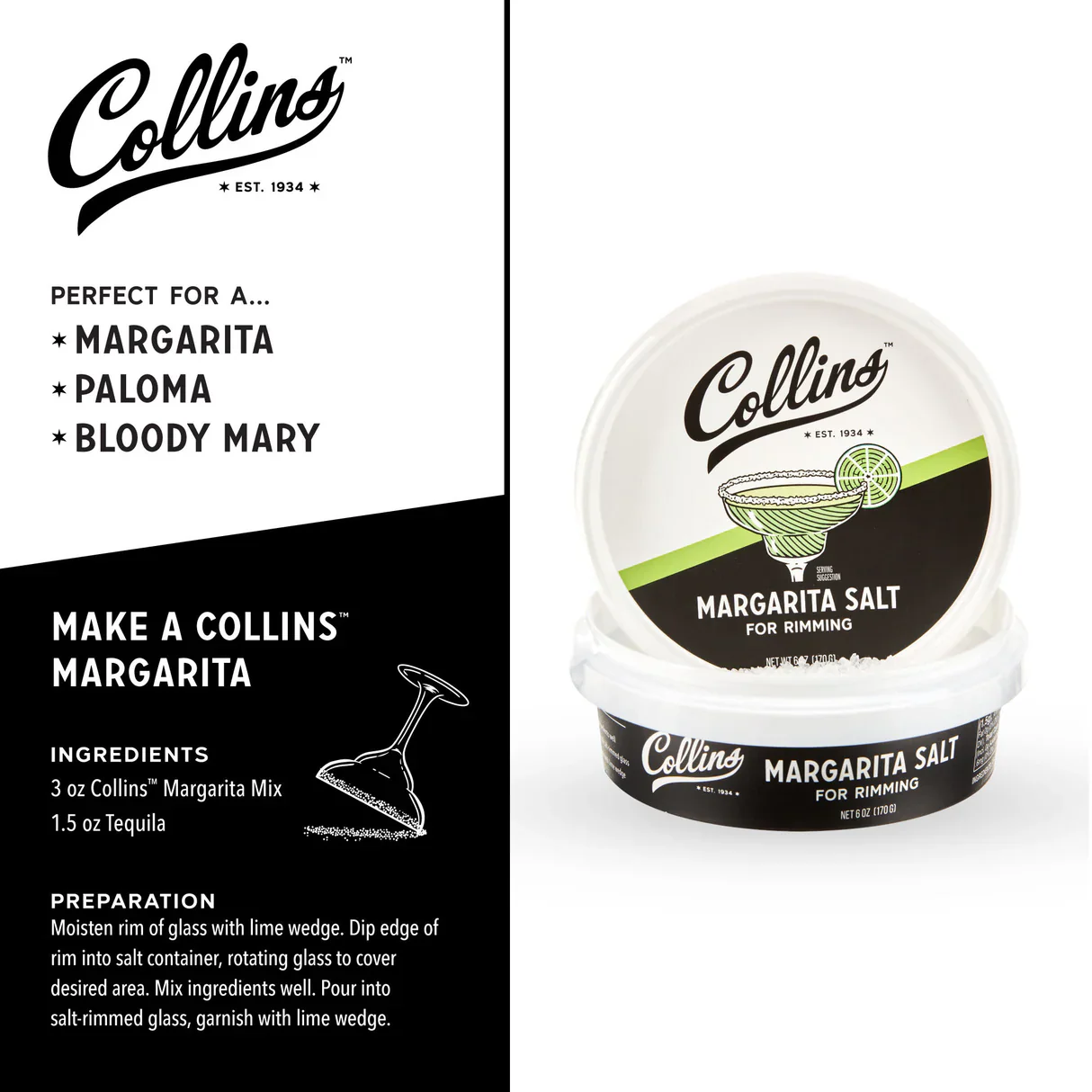 White Margarita Salt 6oz