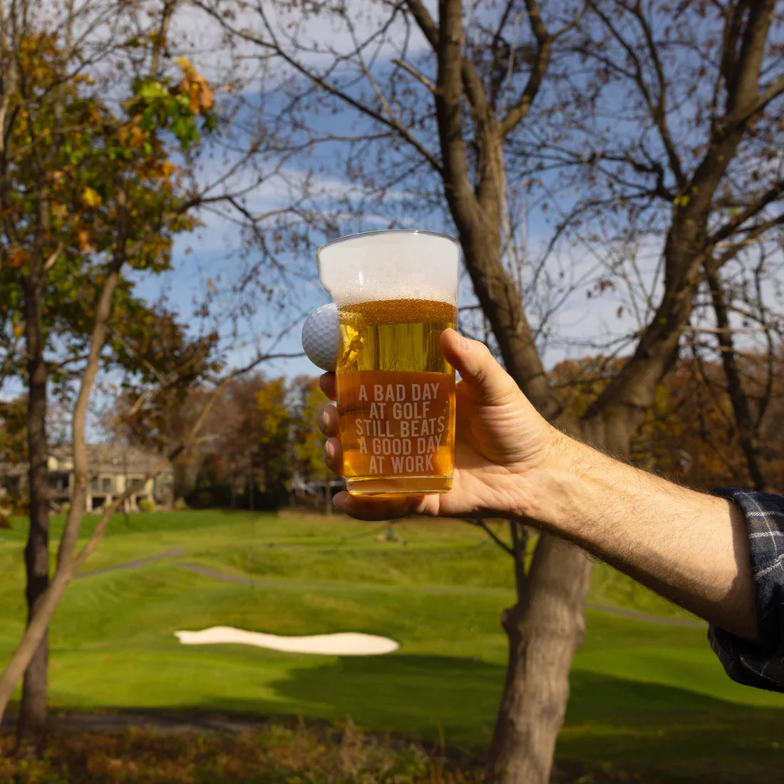 Work Golf Ball Glass - Image 2