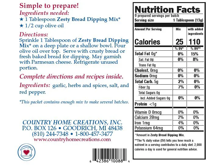 Zesty Bread Dipping Mix - Image 3